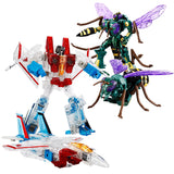 Hasbro Transformers Beast Wars BWVS-08 Starscream vs. Waspinator 2 Pack Set