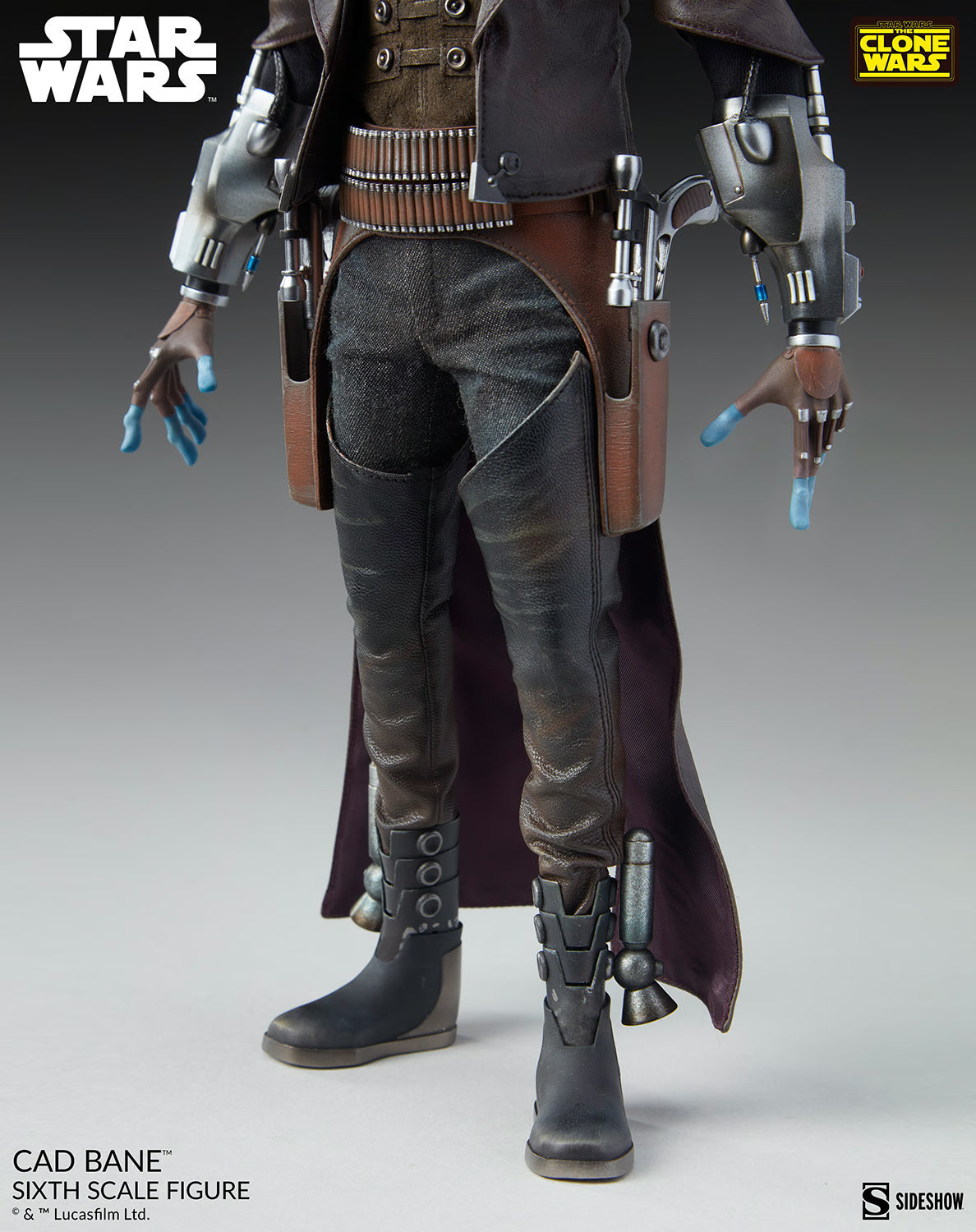 サイドショウ　キャドベイン1/6 Sideshow Star Wars: The Clone Wars Cad Bane 1/6 Scale 12