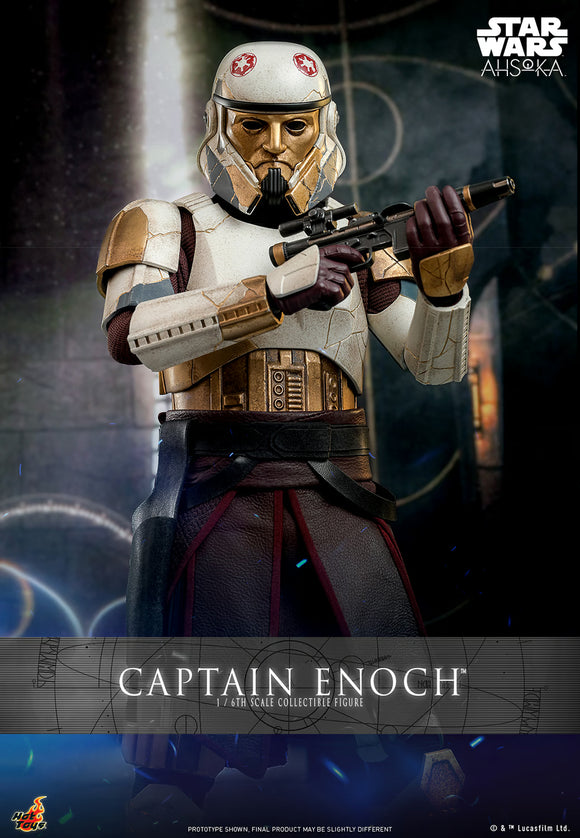 Hot Toys Star Wars Ahsoka Captain Enoch 1/6 Scale 12