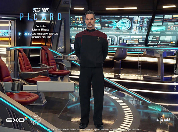 EXO-6 Star Trek: Picard Season 3 Captain Liam Shaw 1/6 Scale 12