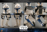 Hot Toys Star Wars Ahsoka Captain Rex 1/6 Scale 12" Collectible Figure