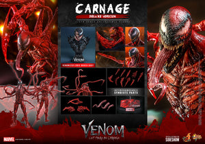 Hot Toys Marvel Comics Venom Let There Be Carnage Carnage (Deluxe Version) 1/6 Scale Collectible Figure