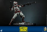 Hot Toys Star Wars: The Clone Wars Clone Trooper Clone Commander Fox 1/6 Scale 12" Collectible Figure