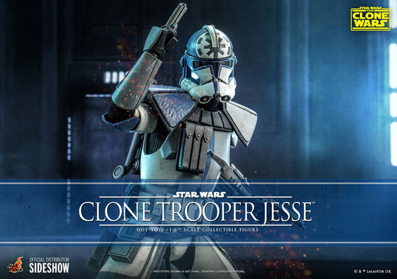Hot Toys Star Wars The Clone Wars Clone Trooper Jesse 1/6 Scale 12