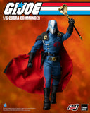 Threezero G.I. Joe Cobra Commander 1/6 Scale 12" Collectible Figure