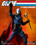 Threezero G.I. Joe Cobra Commander 1/6 Scale 12" Collectible Figure