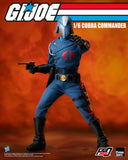 Threezero G.I. Joe Cobra Commander 1/6 Scale 12" Collectible Figure