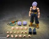 Bandai S.H.Figuarts Dragon Ball Z Trunks (Z-Fighters) Action Figure (With Bonus Z-Fighters Group Base Ver. B)