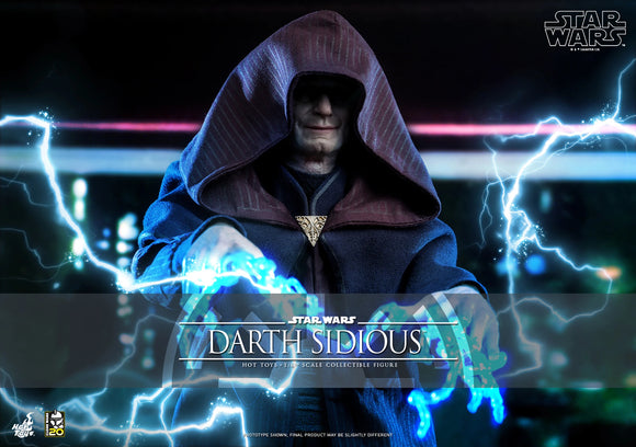 Hot Toys Star Wars: The Clone Wars Emperor Palpatine Darth Sidious 1/6 Scale 12