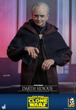 Hot Toys Star Wars: The Clone Wars Emperor Palpatine Darth Sidious 1/6 Scale 12" Collectible Figure