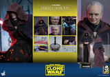 Hot Toys Star Wars: The Clone Wars Emperor Palpatine Darth Sidious 1/6 Scale 12" Collectible Figure