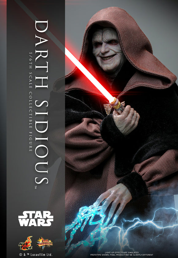 Hot Toys Star Wars: Episode III – Revenge of the Sith Darth Sidious 1/6 Scale 12