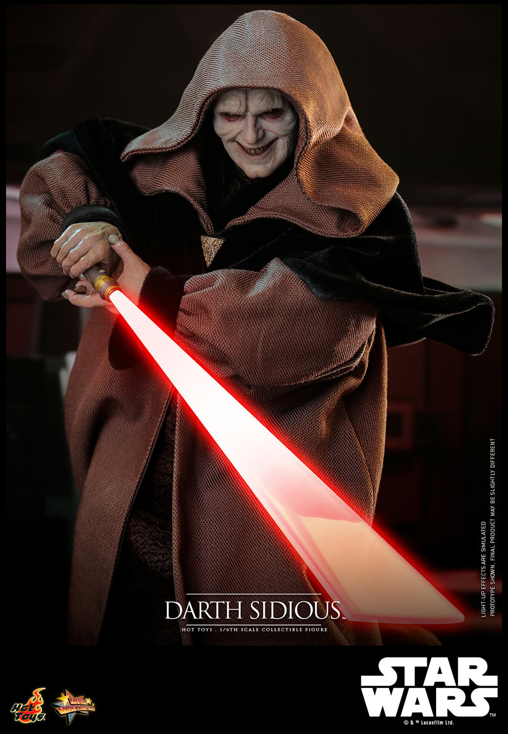 レア デッドストック新品DARTH SIDIOUS ジェダィ STAR WARS Hot Toys Star Wars: Episode III – Revenge of the Sith Darth