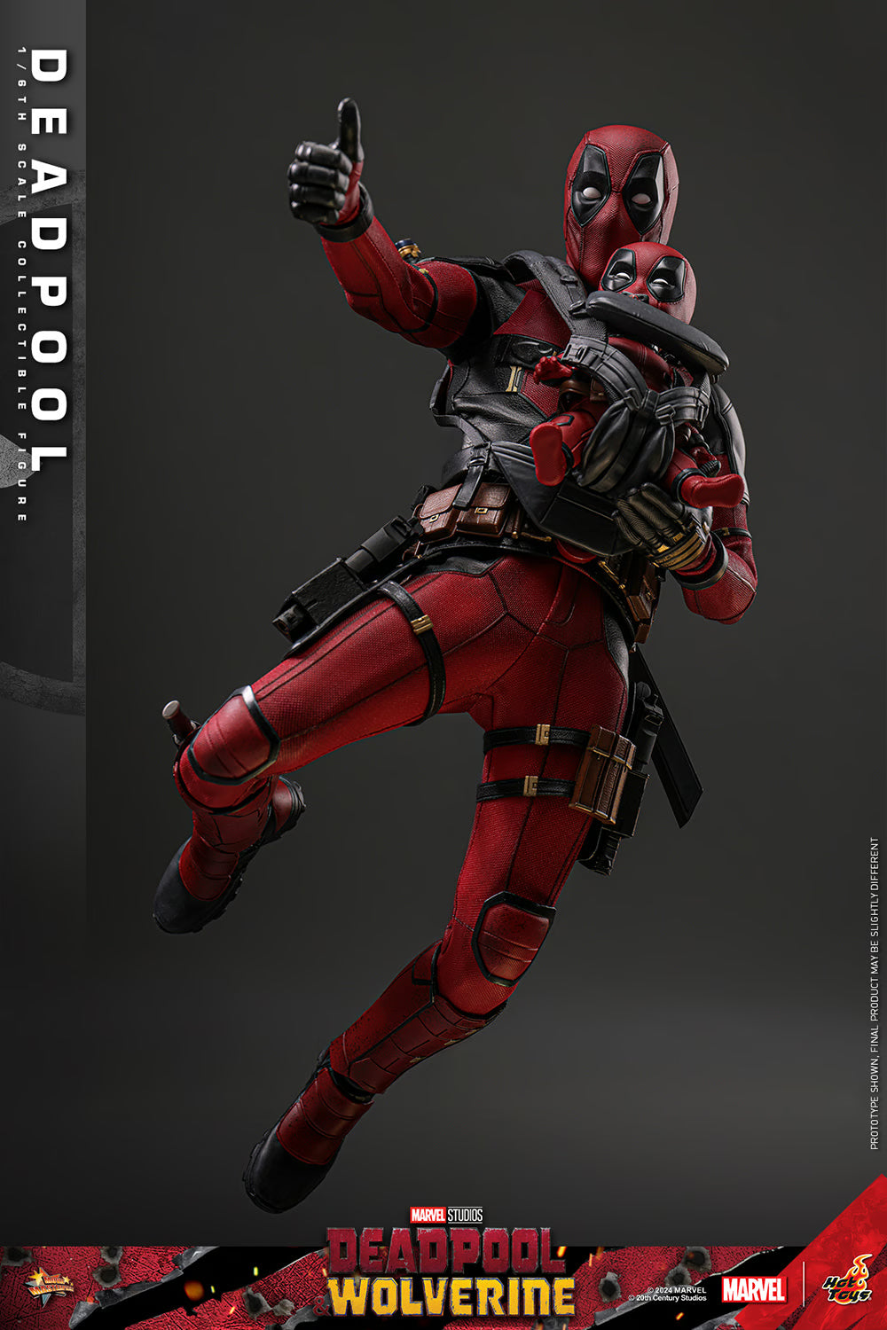 Hot Toys Marvel Comics Deadpool & Wolverine Deadpool 1/6 Scale 12