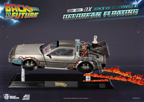 Beast Kingdom Back to the Future II Magnetic Floating DeLorean