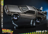 Hot Toys Back To The Future Part II The Delorean Time Machine 1/6 Scale Collectible Figure Vehicle