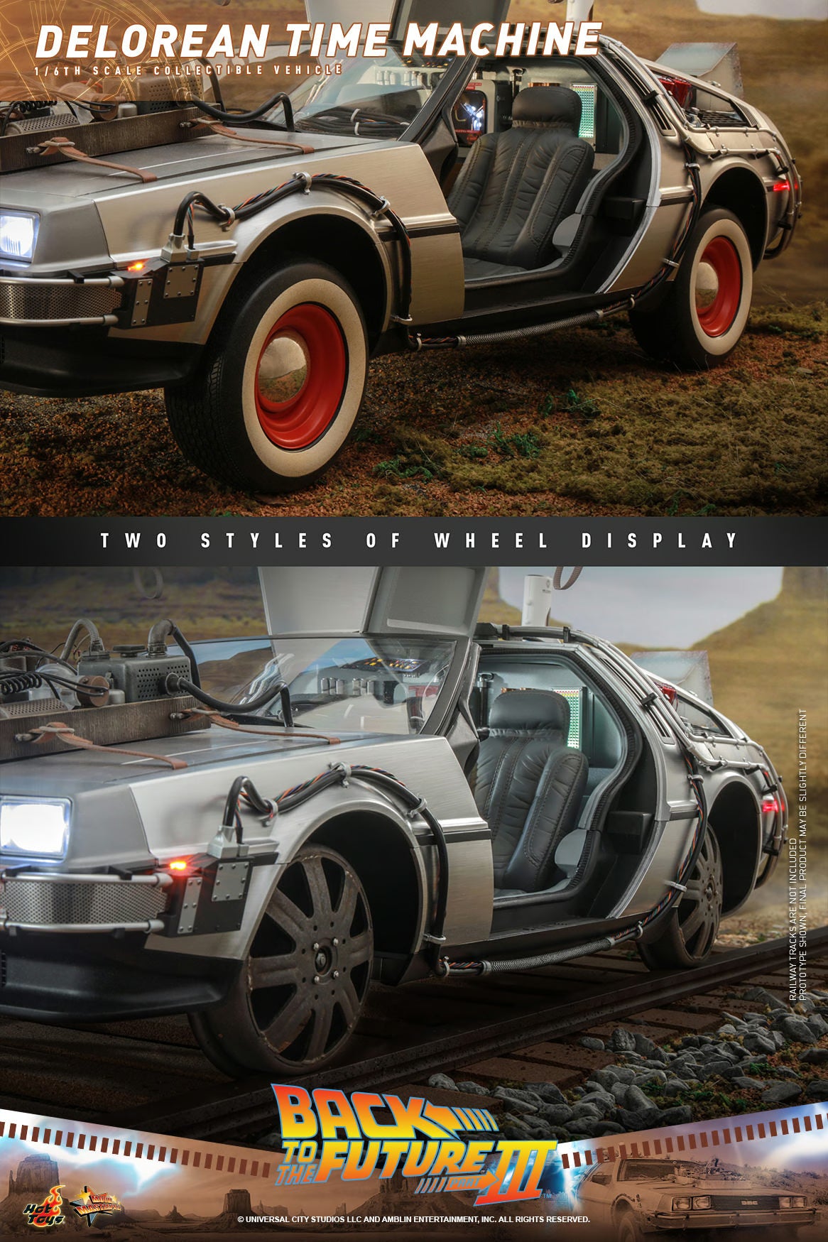 Hot wheels delorean back to the future 3 2025