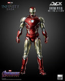 Threezero Marvel Infinity Saga Avengers Endgame Iron Man Mark LXXXV DLX 1/12 Scale Die-Cast Action Figure