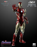 Threezero Marvel Infinity Saga Avengers Endgame Iron Man Mark LXXXV DLX 1/12 Scale Die-Cast Action Figure