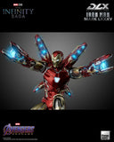 Threezero Marvel Infinity Saga Avengers Endgame Iron Man Mark LXXXV DLX 1/12 Scale Die-Cast Action Figure