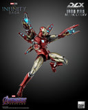 Threezero Marvel Infinity Saga Avengers Endgame Iron Man Mark LXXXV DLX 1/12 Scale Die-Cast Action Figure