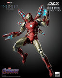 Threezero Marvel Infinity Saga Avengers Endgame Iron Man Mark LXXXV DLX 1/12 Scale Die-Cast Action Figure