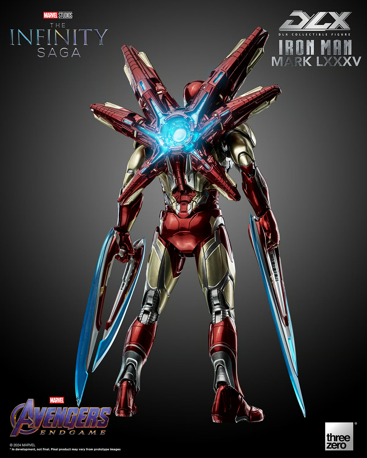 Threezero Marvel Infinity Saga Avengers Endgame Iron Man Mark