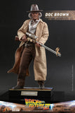 Hot Toys Back to The Future Part III Doc Brown 1/6 Scale 12" Collectible Figure