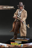 Hot Toys Back to The Future Part III Doc Brown 1/6 Scale 12" Collectible Figure