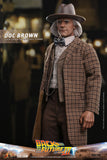 Hot Toys Back to The Future Part III Doc Brown 1/6 Scale 12" Collectible Figure