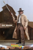 Hot Toys Back to The Future Part III Doc Brown 1/6 Scale 12" Collectible Figure
