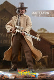 Hot Toys Back to The Future Part III Doc Brown 1/6 Scale 12" Collectible Figure