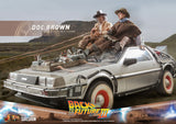Hot Toys Back to The Future Part III Doc Brown 1/6 Scale 12" Collectible Figure