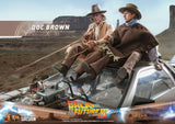 Hot Toys Back to The Future Part III Doc Brown 1/6 Scale 12" Collectible Figure