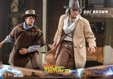 Hot Toys Back to The Future Part III Doc Brown 1/6 Scale 12" Collectible Figure