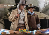 Hot Toys Back to The Future Part III Doc Brown 1/6 Scale 12" Collectible Figure
