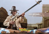 Hot Toys Back to The Future Part III Doc Brown 1/6 Scale 12" Collectible Figure