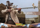 Hot Toys Back to The Future Part III Doc Brown 1/6 Scale 12" Collectible Figure