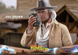 Hot Toys Back to The Future Part III Doc Brown 1/6 Scale 12" Collectible Figure