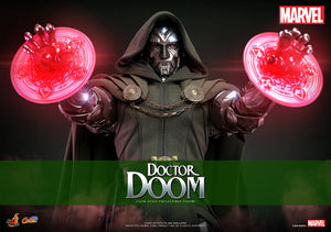 Hot Toys Marvel Comics Fantastic Four Doctor Doom 1/6 Scale 12" Collectible Figure