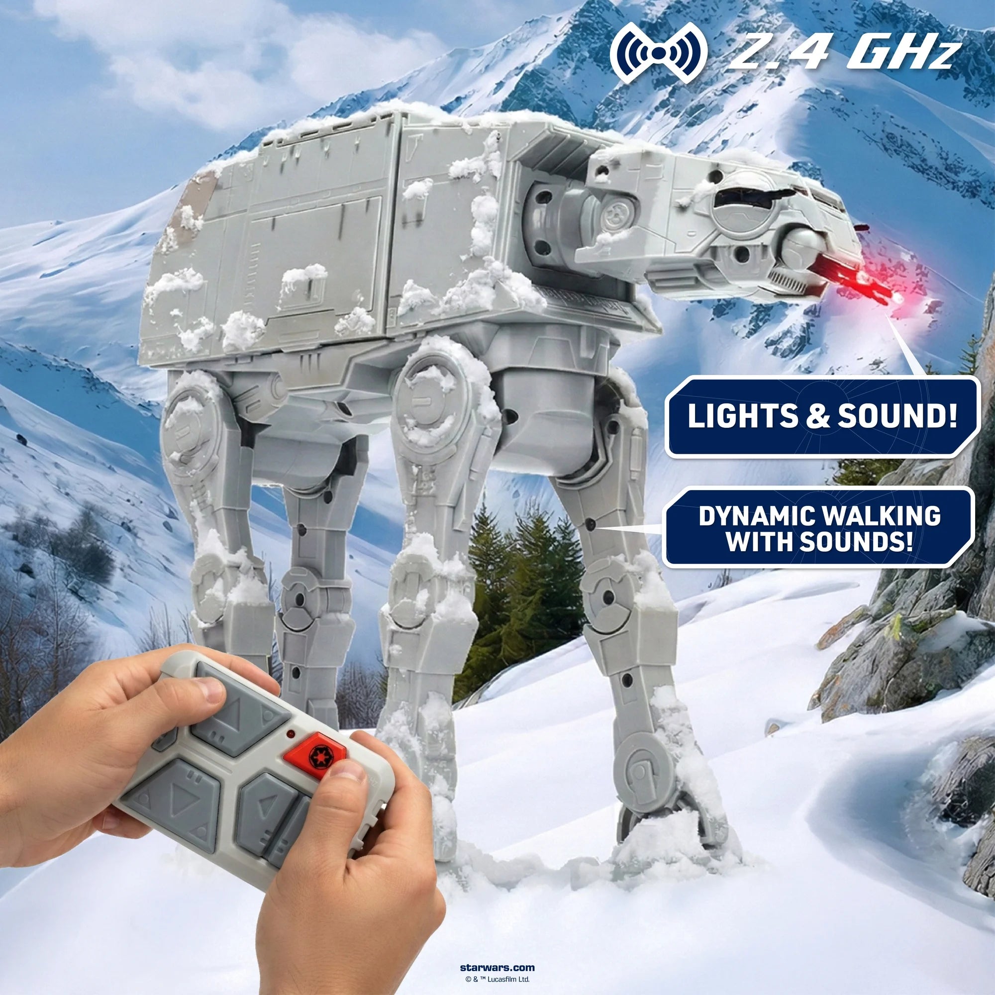 Jada Toys Star Wars The Mandalorian and Grogu Imperial Remnant AT