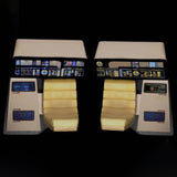 EXO-6 Star Trek: The Next Generation USS Enterprise D Bridge Consoles Set (OPS and CONN) 1/6 Scale Collectible Diorama Set