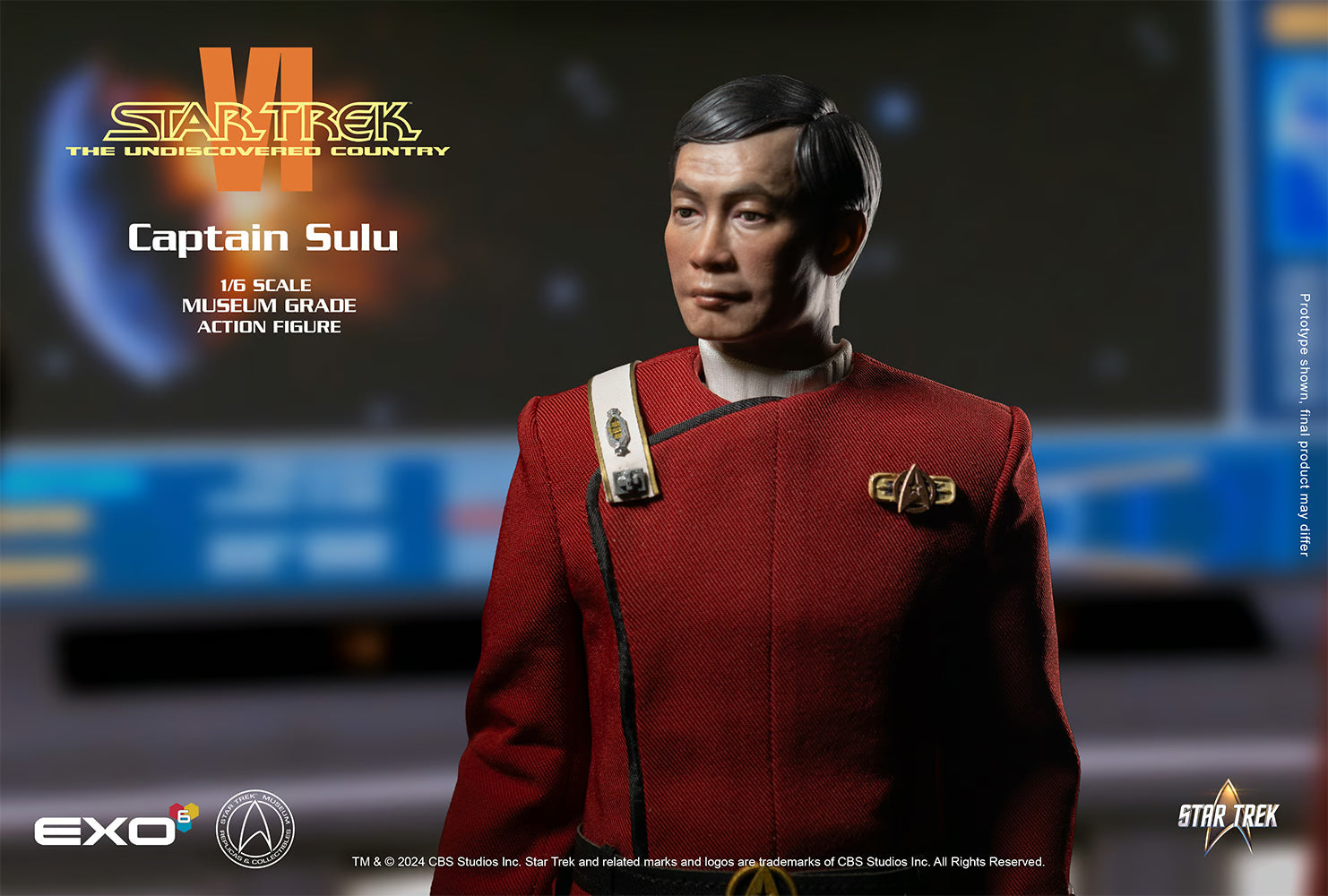 EXO-6 Star Trek VI: The Undiscovered Country Captain Hikaru Sulu 1