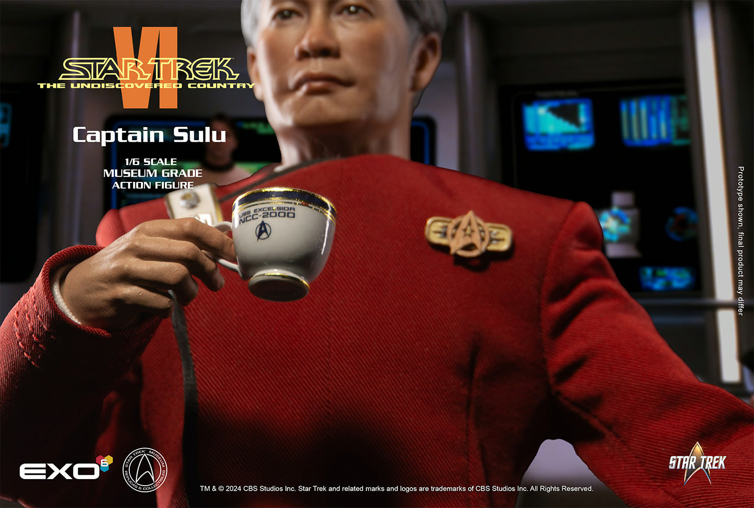 EXO-6 Star Trek VI: The Undiscovered Country Captain Hikaru Sulu 1