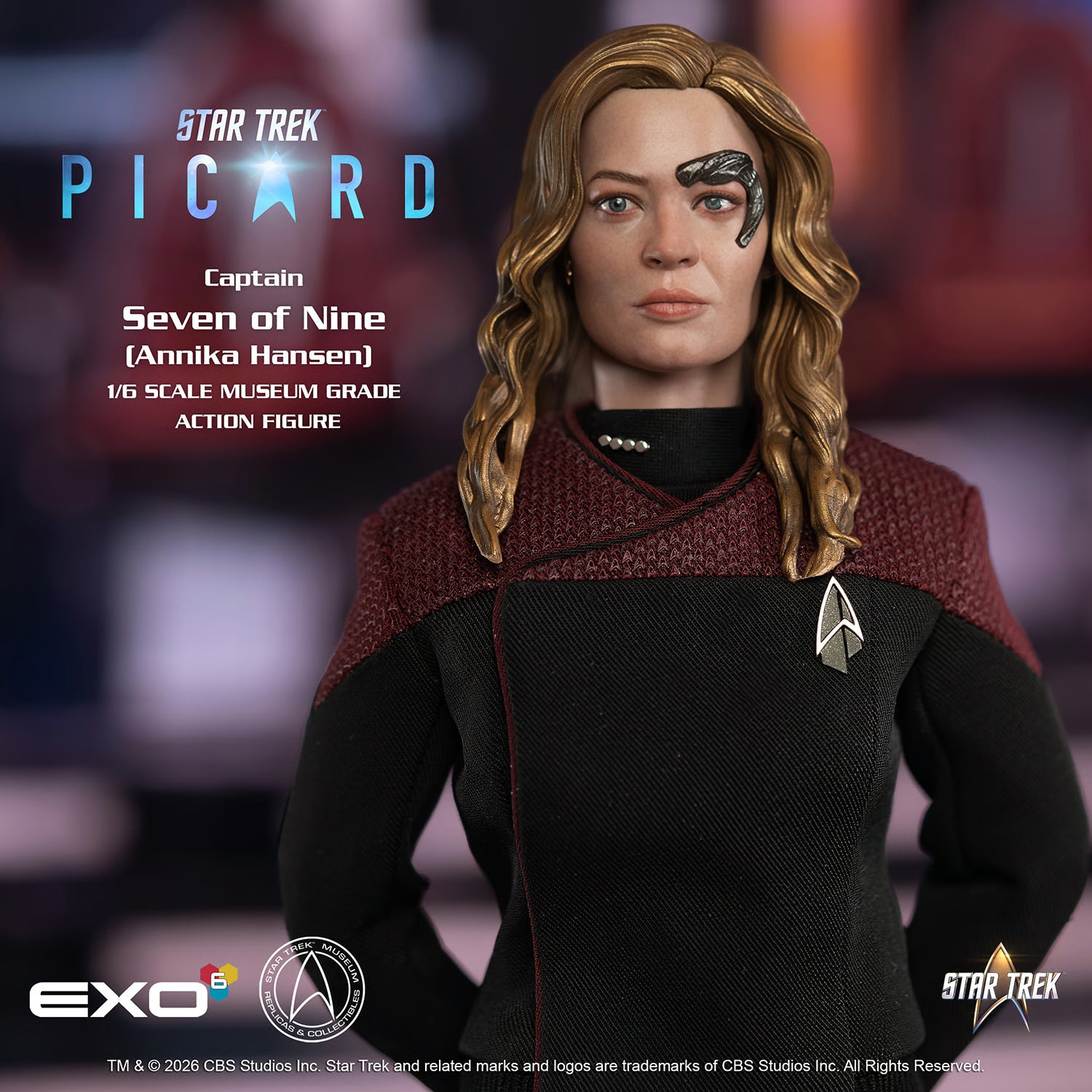 EXO-6 Star Trek: Picard Captain Seven of Nine 1/6 Scale 12
