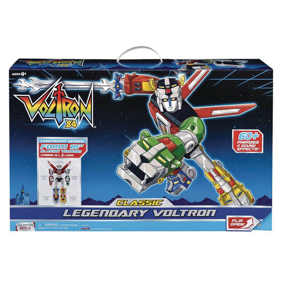 Playmates Voltron: Defender of the Universe 40th Anniversary 1984 Classic Legendary Voltron Lion Action Figure 5-Pack