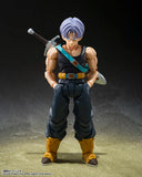 Bandai S.H.Figuarts Dragon Ball Z Trunks (Z-Fighters) Action Figure (With Bonus Z-Fighters Group Base Ver. B)