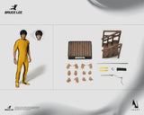 INART Bruce Lee Game of Death Bruce Lee Yellow Jumpsuit 1/6 Scale 12" Collectible Action Figure