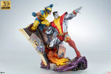 Sideshow Marvel Comics X-Men Fastball Special Colossus and Wolverine Statue