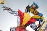 Sideshow Marvel Comics X-Men Fastball Special Colossus and Wolverine Statue